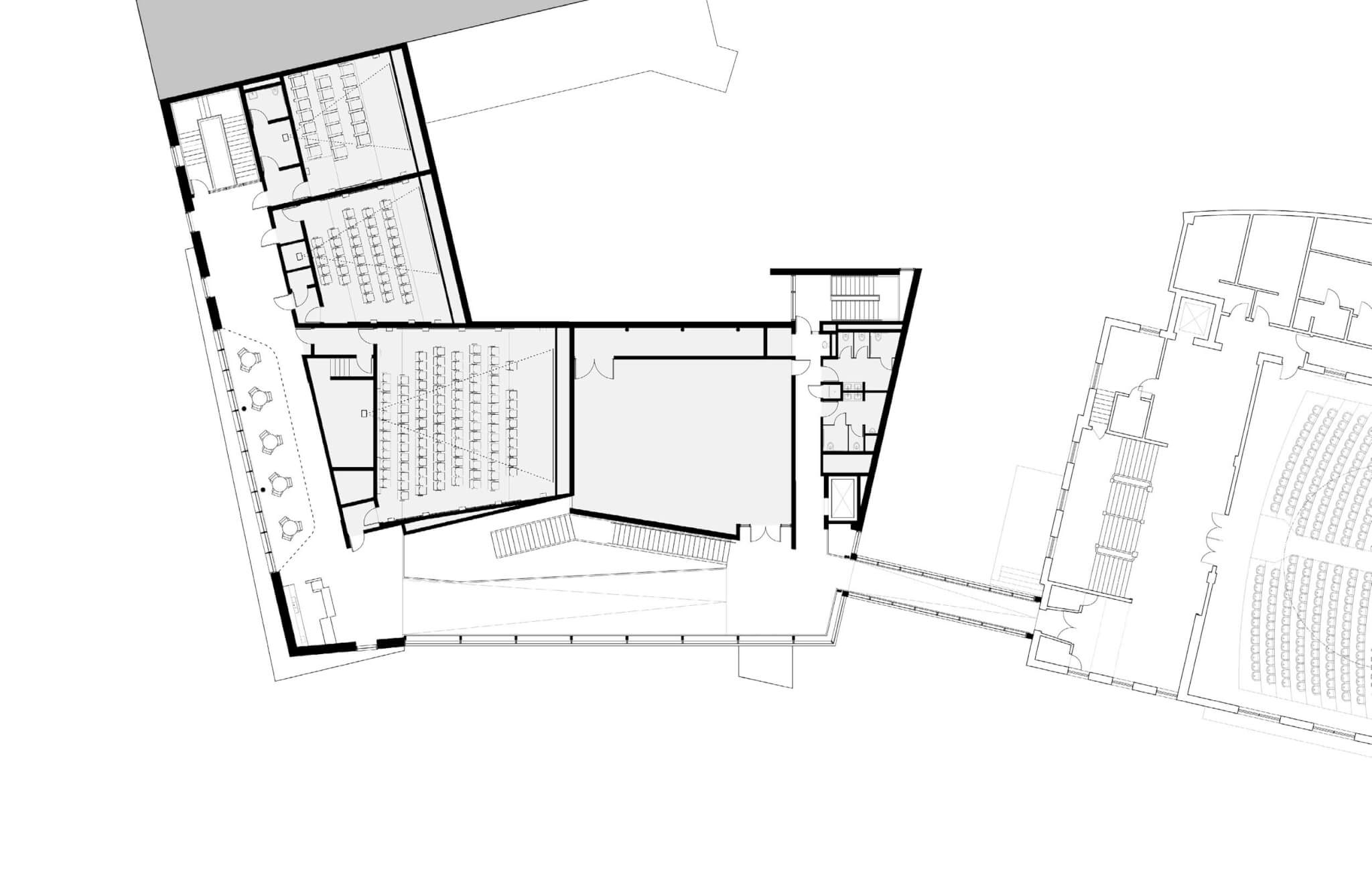 second floor plan
