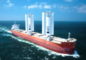 Pyxis Ocean with WindWings® sailing in ocean