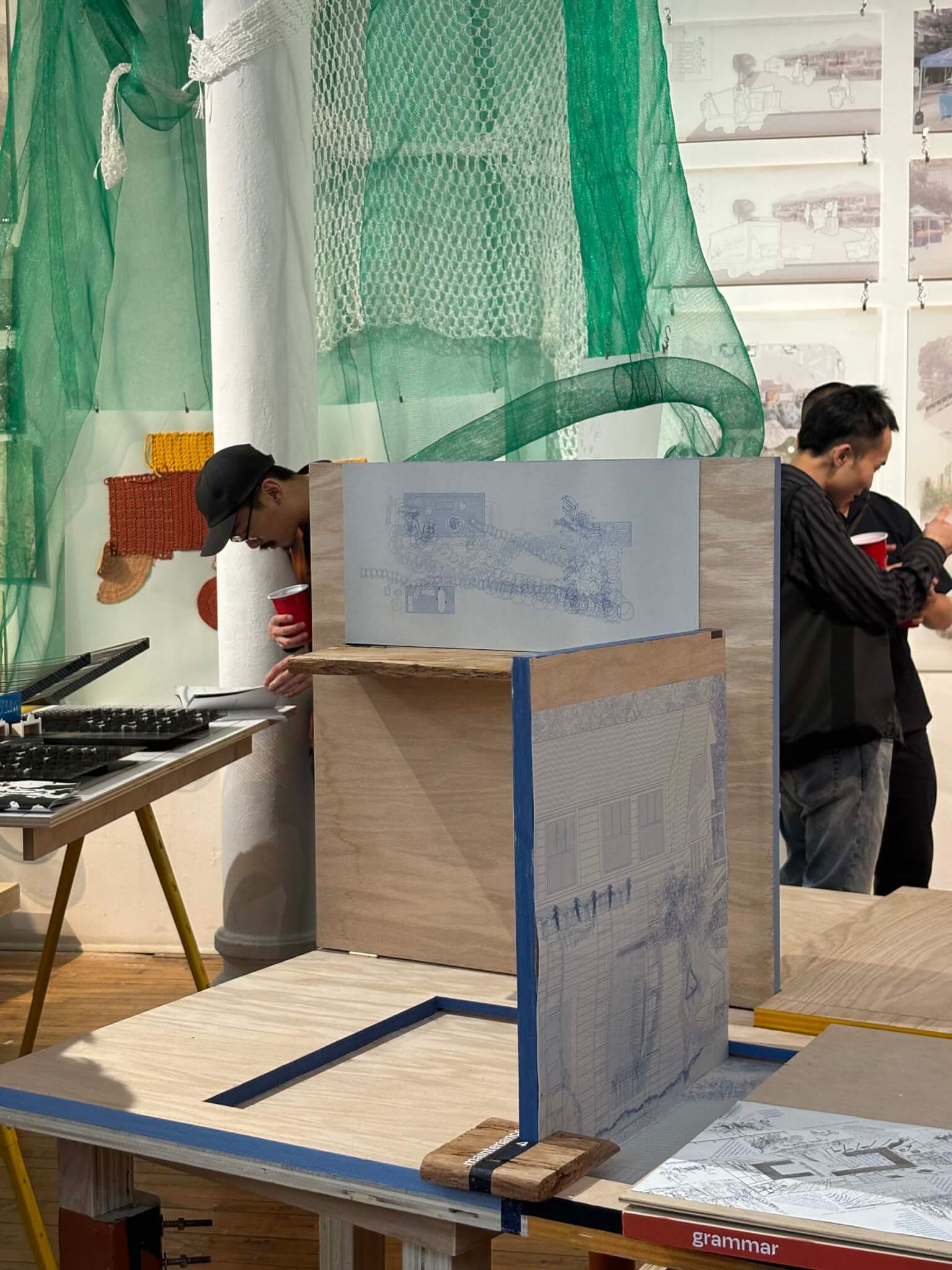 student work on view