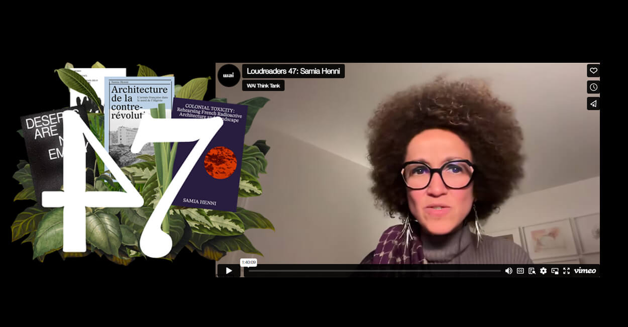 Samia Henni on Loudreaders