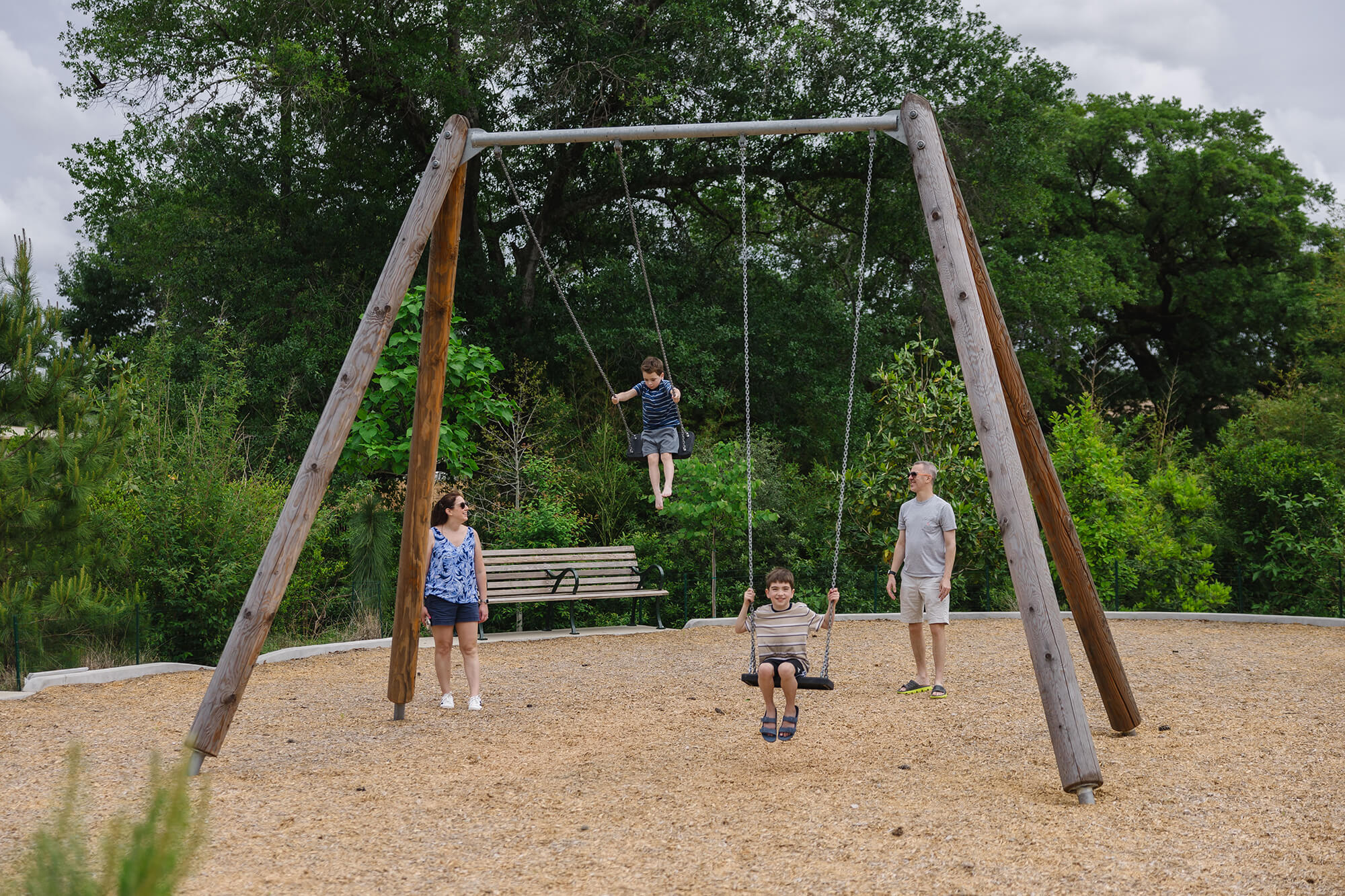 swing at playground